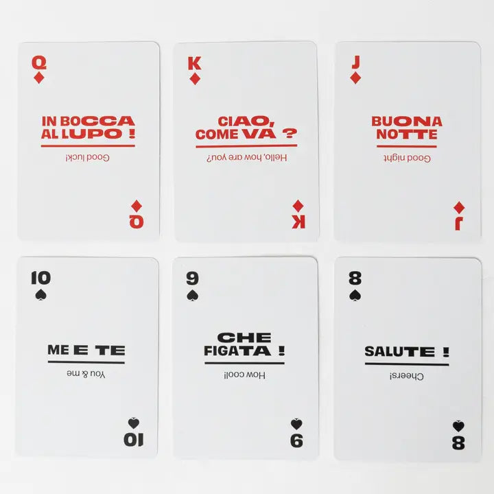 Italian Travel Playing Cards