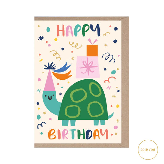 Birthday Turtle Card