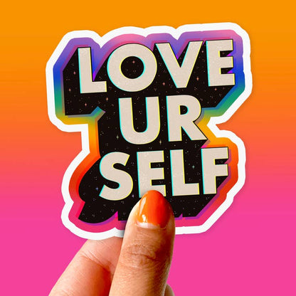 Love Ur Self Vinyl Sticker