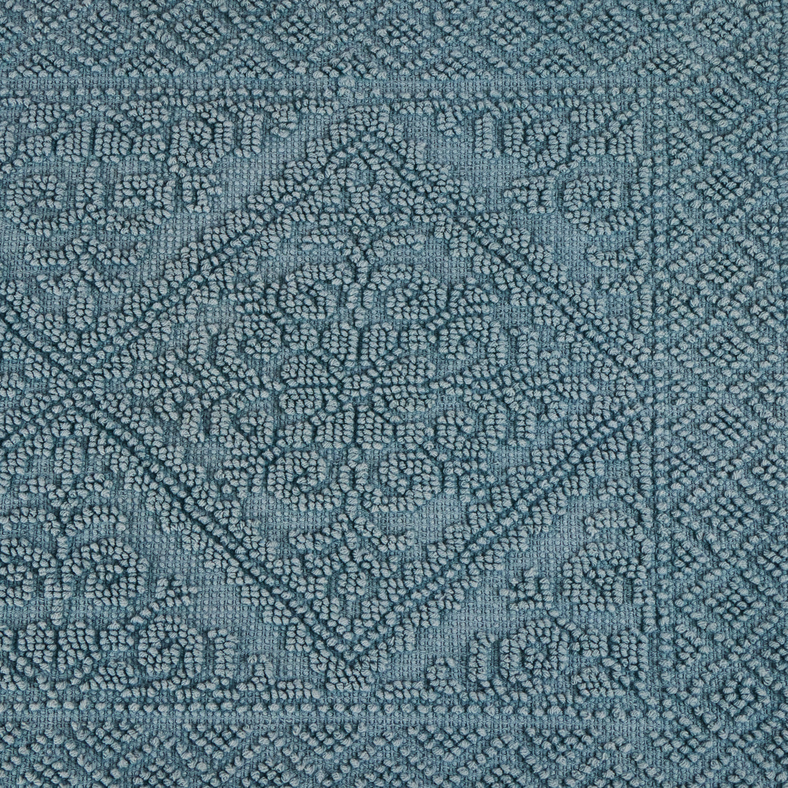 Tavira Bathmat Cotton Aqua
