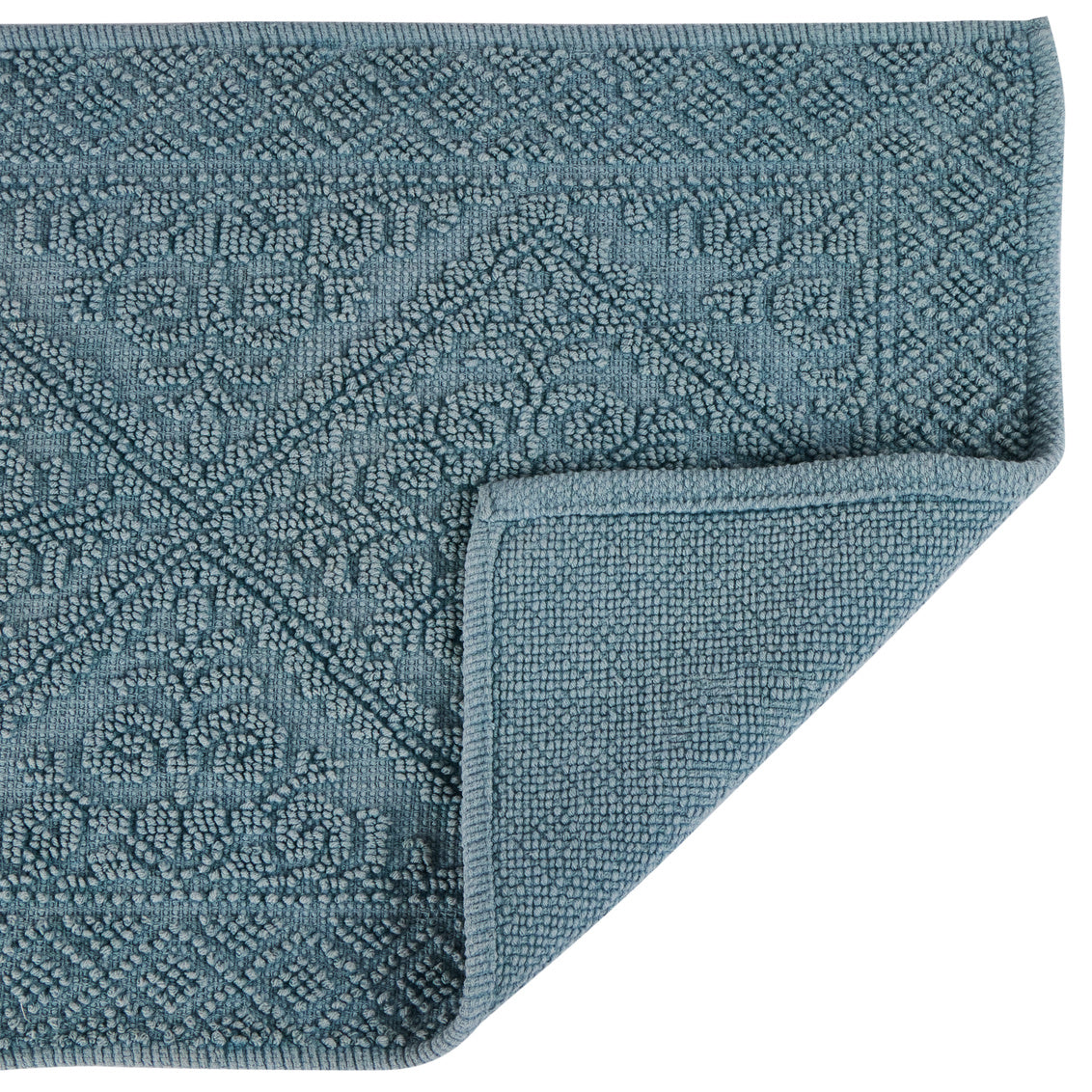 Tavira Bathmat Cotton Aqua