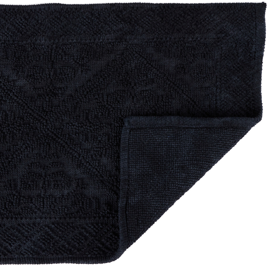 Tavira Bathmat Cotton Black