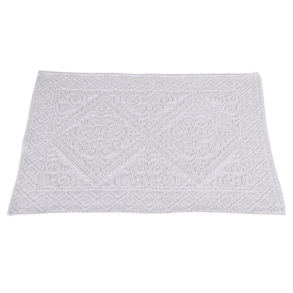 Tavira Bathmat Cotton White