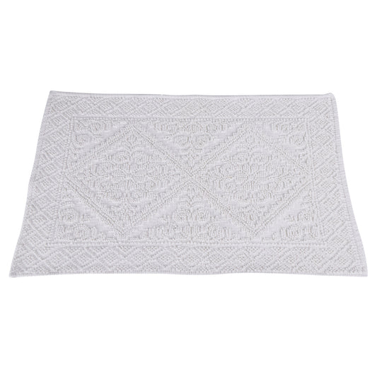 Tavira Bathmat Cotton White