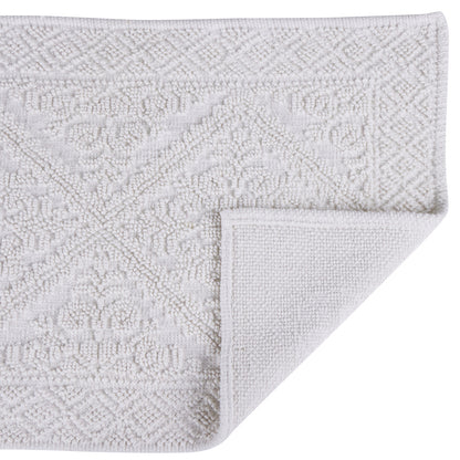 Tavira Bathmat Cotton White
