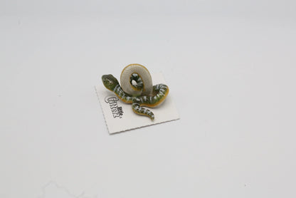 Emerald Tree Boa Porcelain Miniature