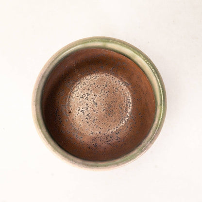 Minoware Reactive Glazed Sake Cup - Purple