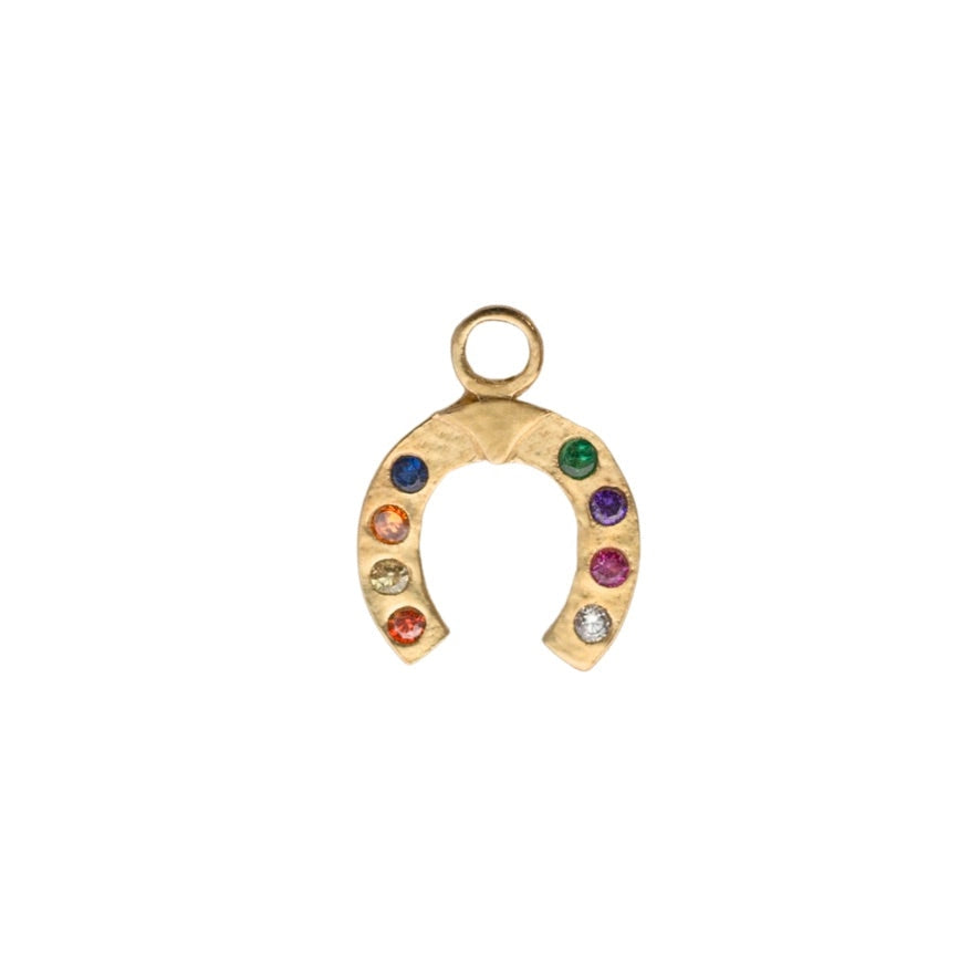 Horseshoe Gold Vermeil Charm