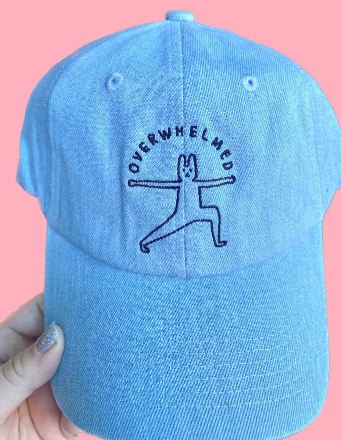 Overwhelmed Baseball Hat