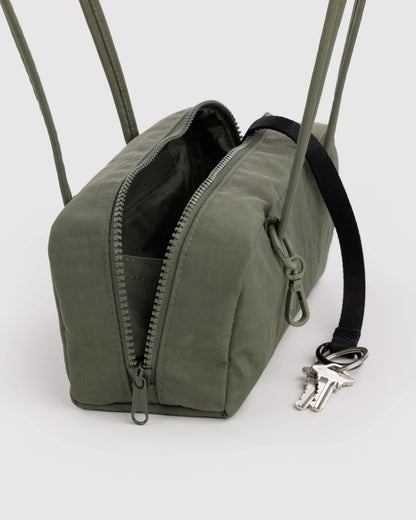 BAGGU Small Nylon Bowler Bag - Caper