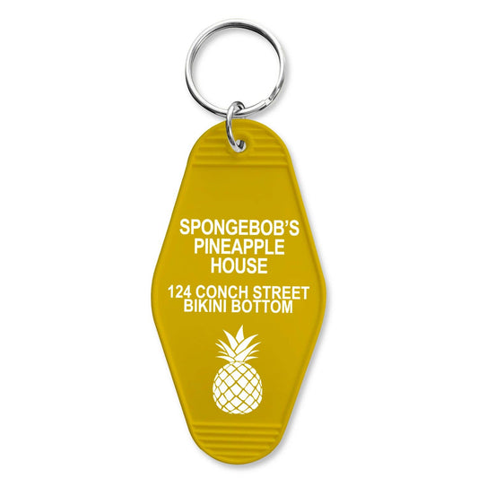 Pineapple House Under the Sea Keychain