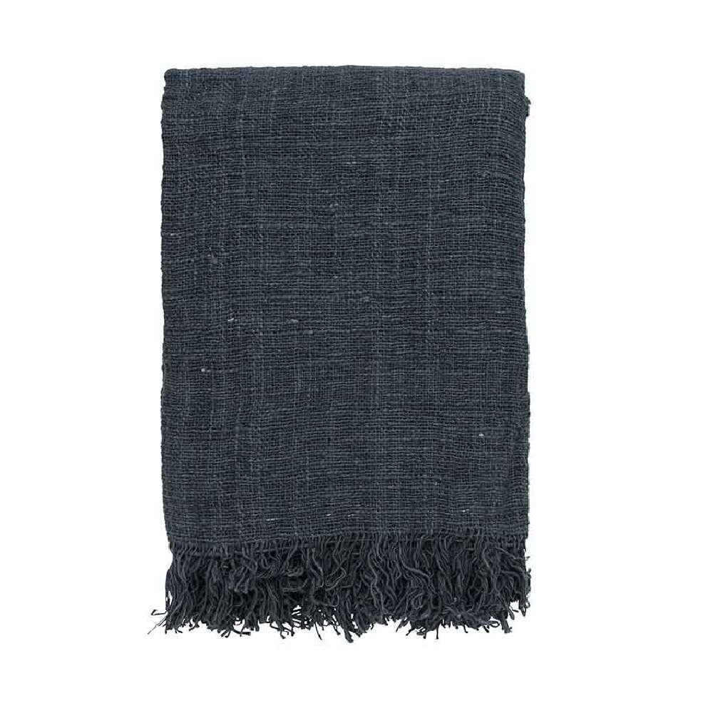 Waste Cotton Throw - Beige