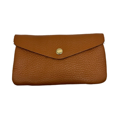 Medium Grained Leather Wallet - Black