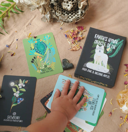 Earth's Hymn Oracle Deck - 45 Cards & Guidebook