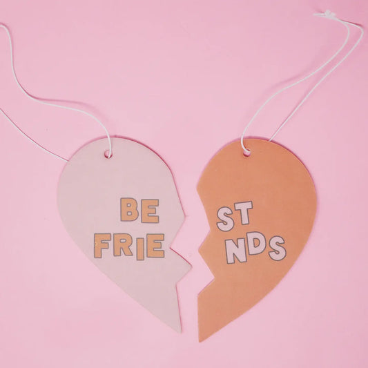 Best Friends Heart Air Freshener Set