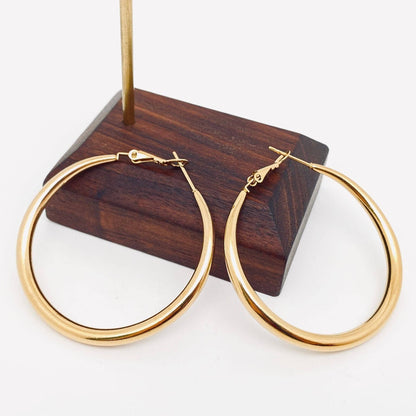 Hollow Hoop Earrings