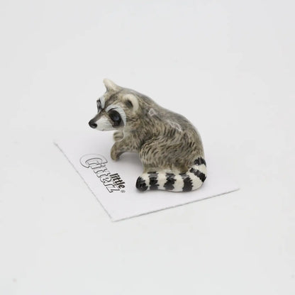 Bandit Racoon Porcelain Miniature