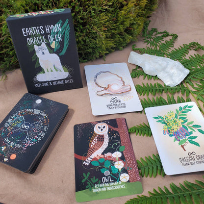 Earth's Hymn Oracle Deck - 45 Cards & Guidebook