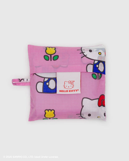 Standard Baggu Reusable Tote Bag - Hello Kitty Pink
