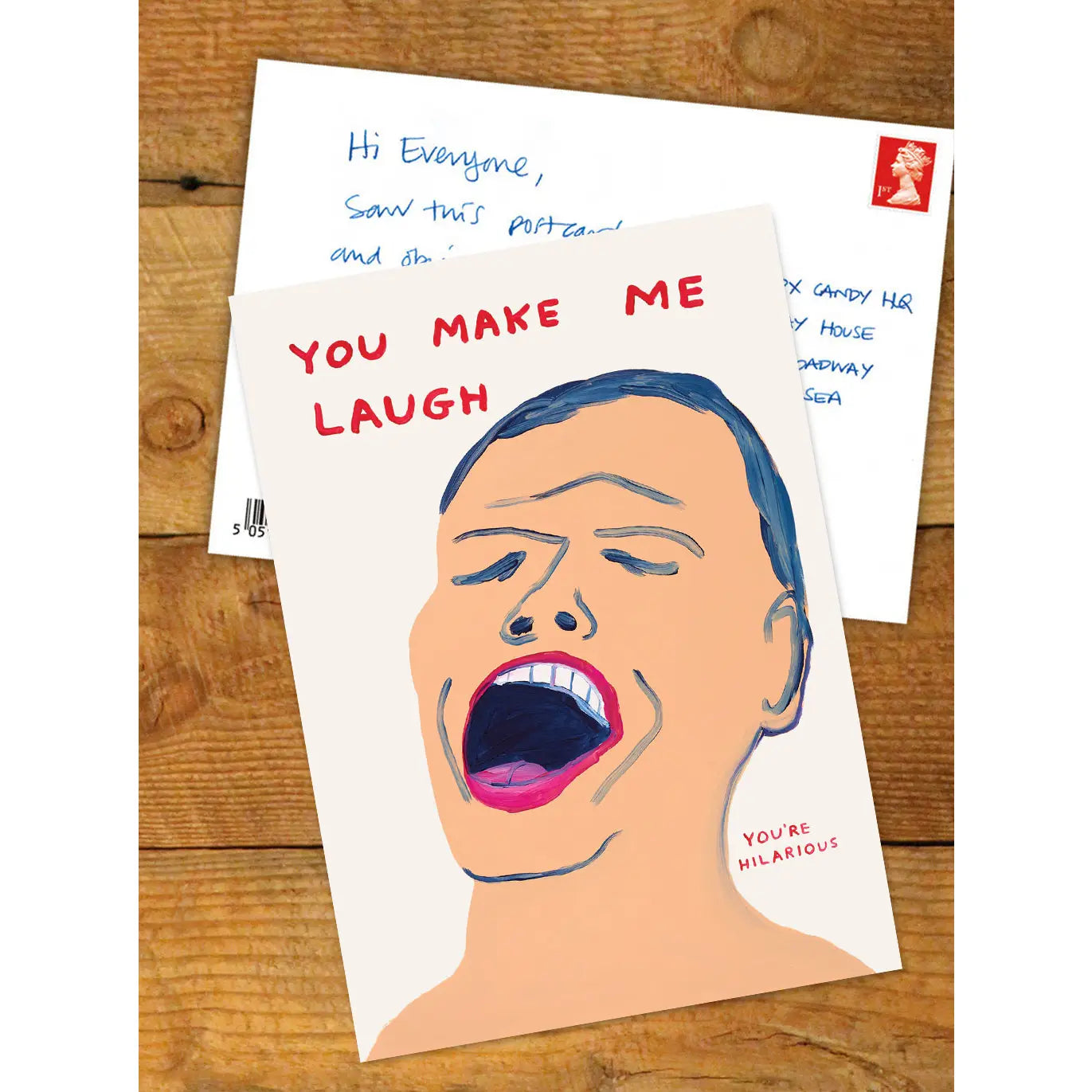 You Make Me Laugh Postcard