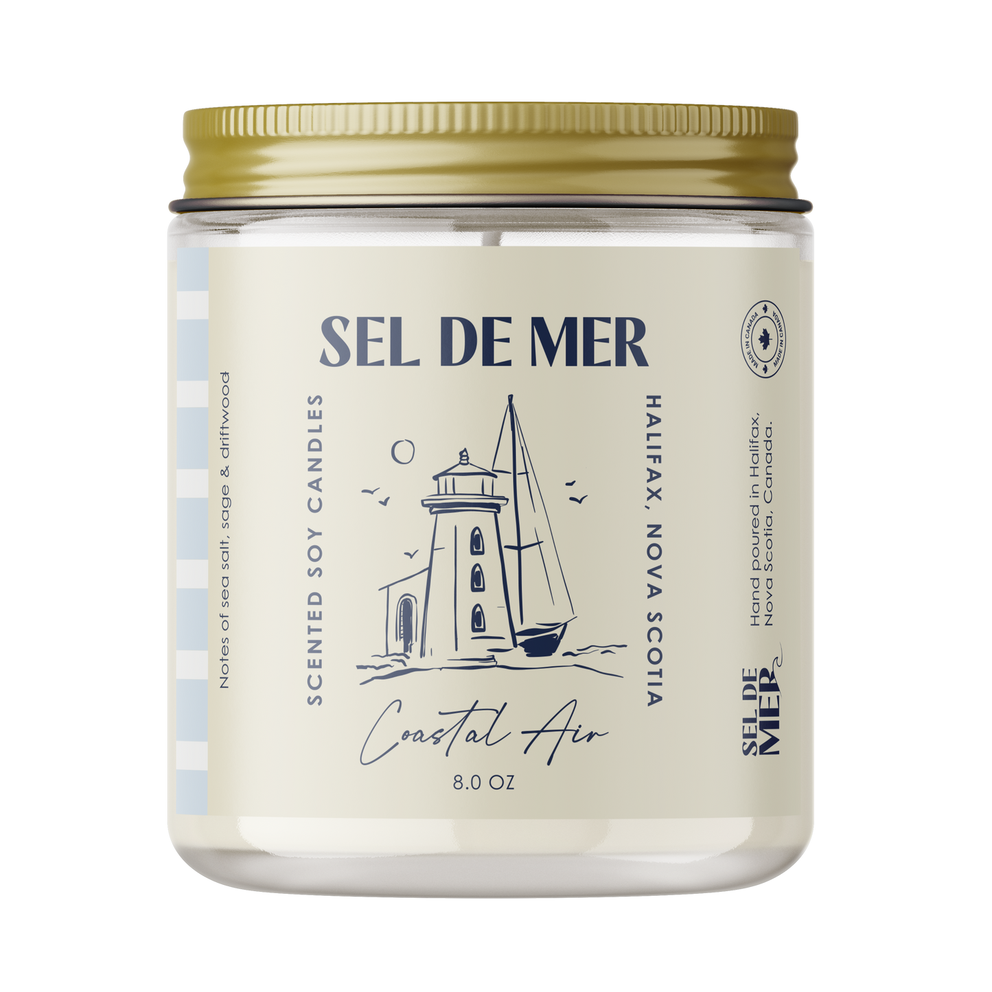Sel de Mer Soy Candle - Coastal Meadow