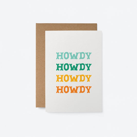 Howdy Card