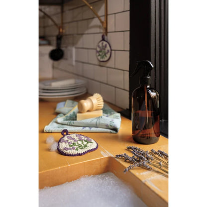Amber Glass Spray Bottle styled on a bathroom or kitchen counter – PABOOM