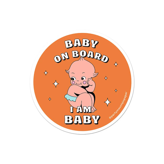 Baby On Board Bumper Sticker