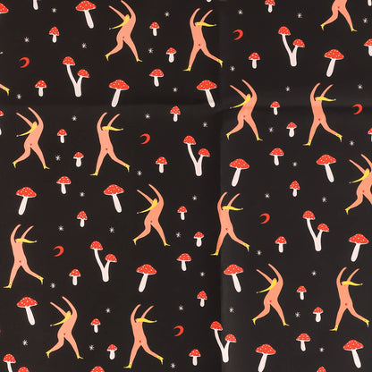 Woodland Night Wrapping Paper Sheet