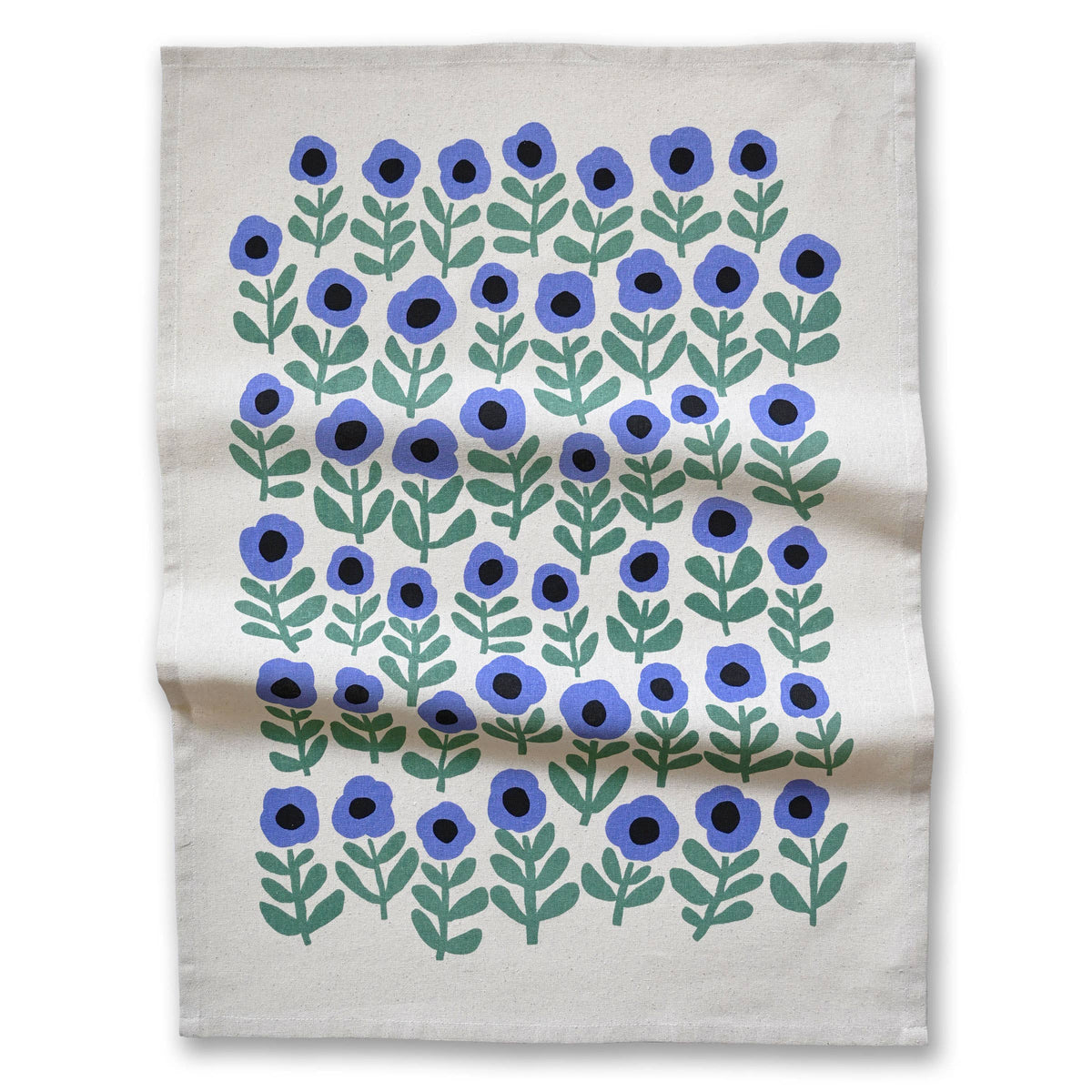 Poppy tea towel print detail - PABOOM