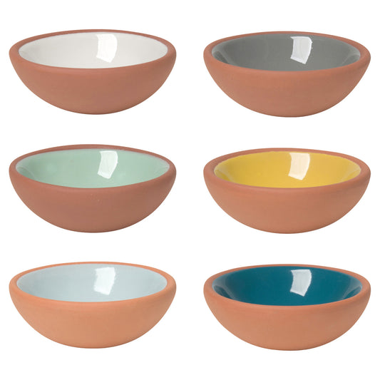 Pinch Bowl Terracotta Set Sky