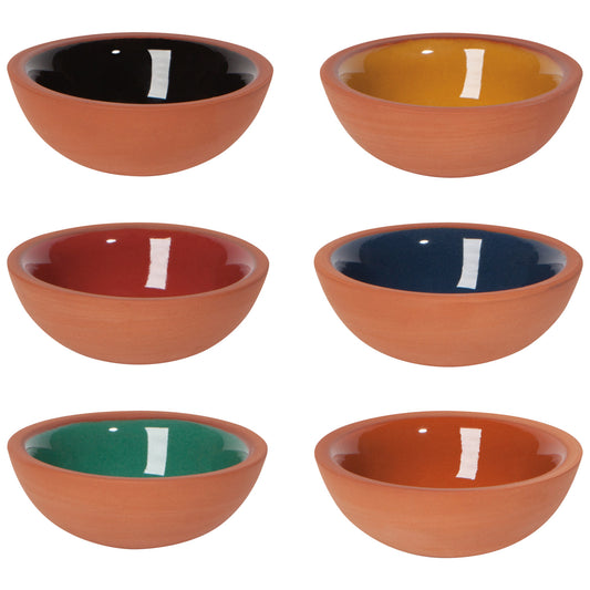 Pinch Bowl Set Terracotta Kaleidoscope