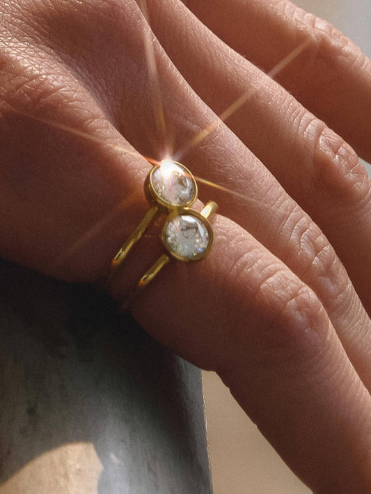 Hollis Double CZ Ring