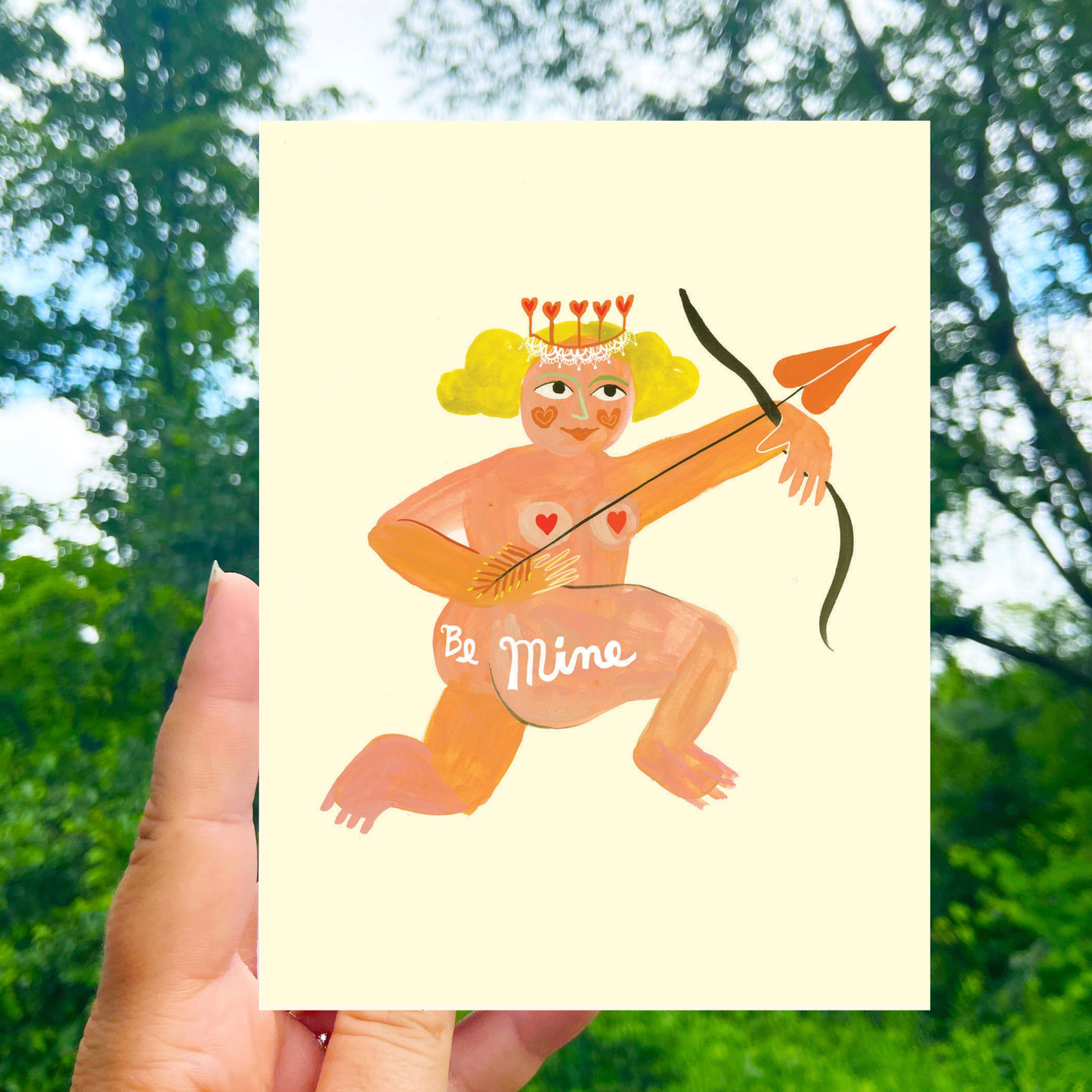 Be Mine Greeting Card