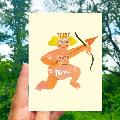 Be Mine Greeting Card