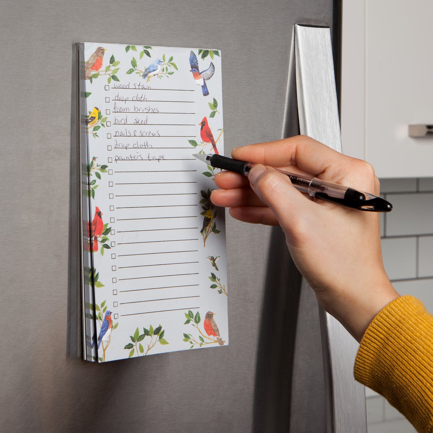 Birdsong List It Magnetic Notepad