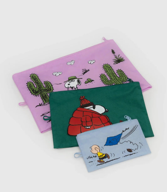 BAGGU Go Pouch Set - Peanuts