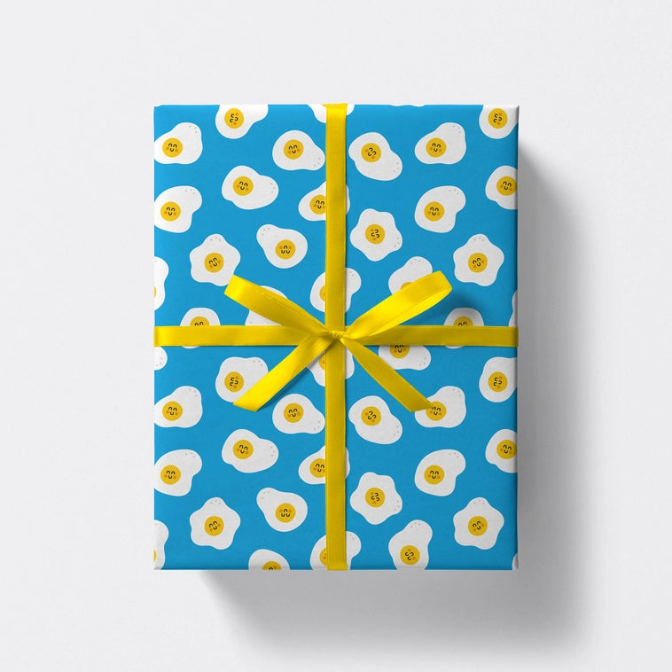 Fried Egg Gift Wrap