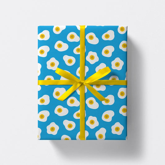 Fried Egg Gift Wrap