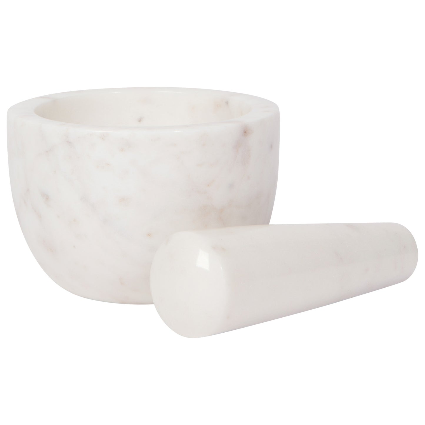 Mortar & Pestle White Marble