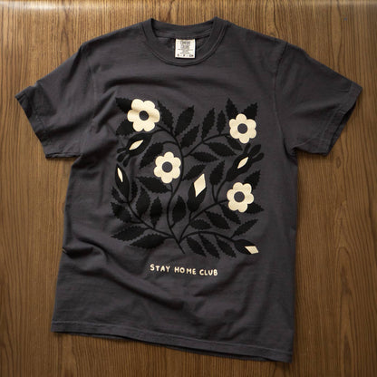 Blooms 1858 Floral Graphic Tee - Graphite