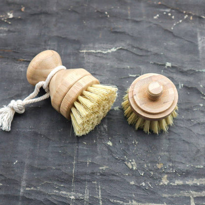 Refillable Sisal Dish Hand Brush Refill