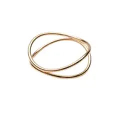 Gold Filled Double Ring