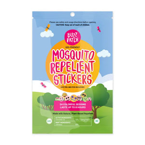 Buzz Patch Bug Repellent Stickers