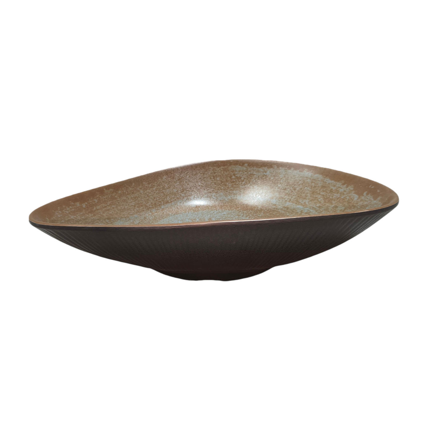 Uzumaki Spiral Melamine Triangular Appetizer Plate