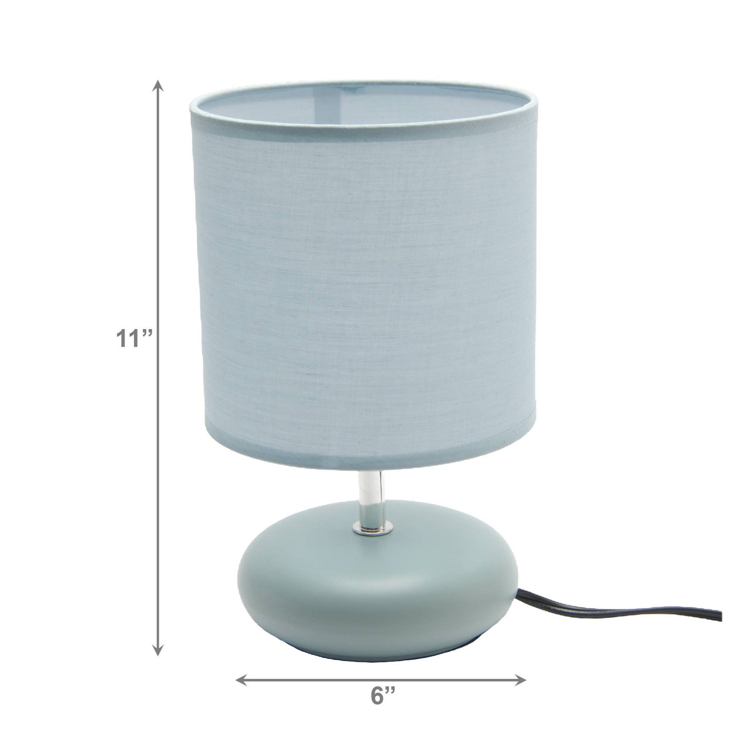 Ceramic Table Lamp with Shade Halo - Green