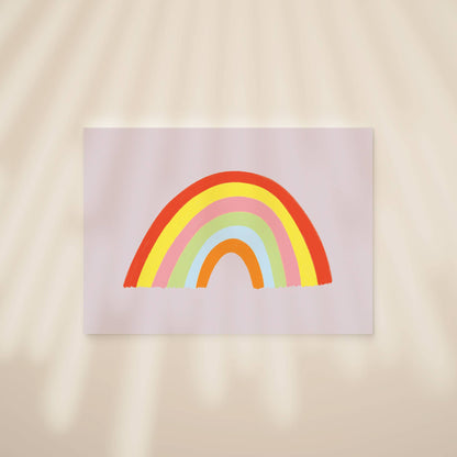 Rainbow Postcard Print