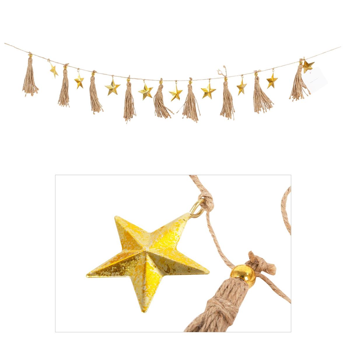 Star + Tassel Garland