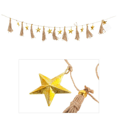 Star + Tassel Garland