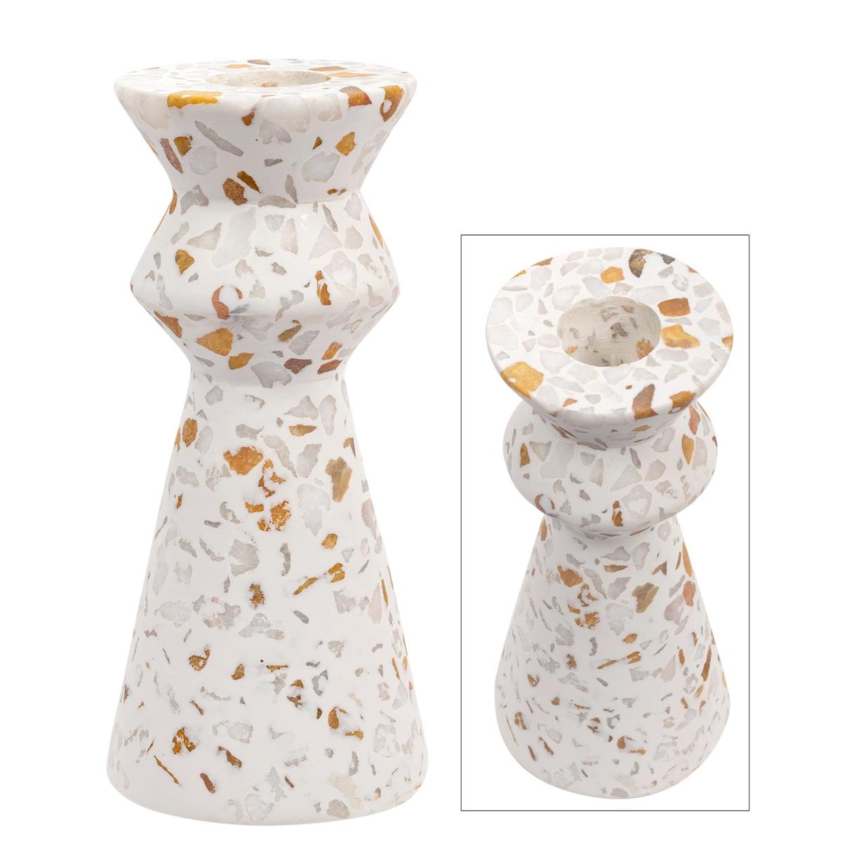 Terrazzo Candle Holder Short